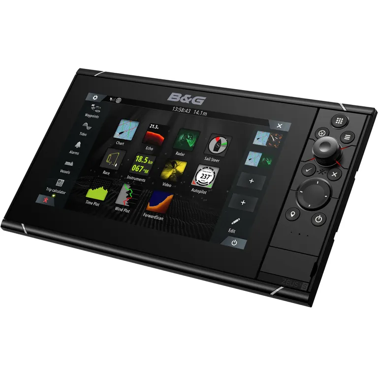 B&G Zeus3S 9 kartplotter m/seilfunksjoner og ekkolodd