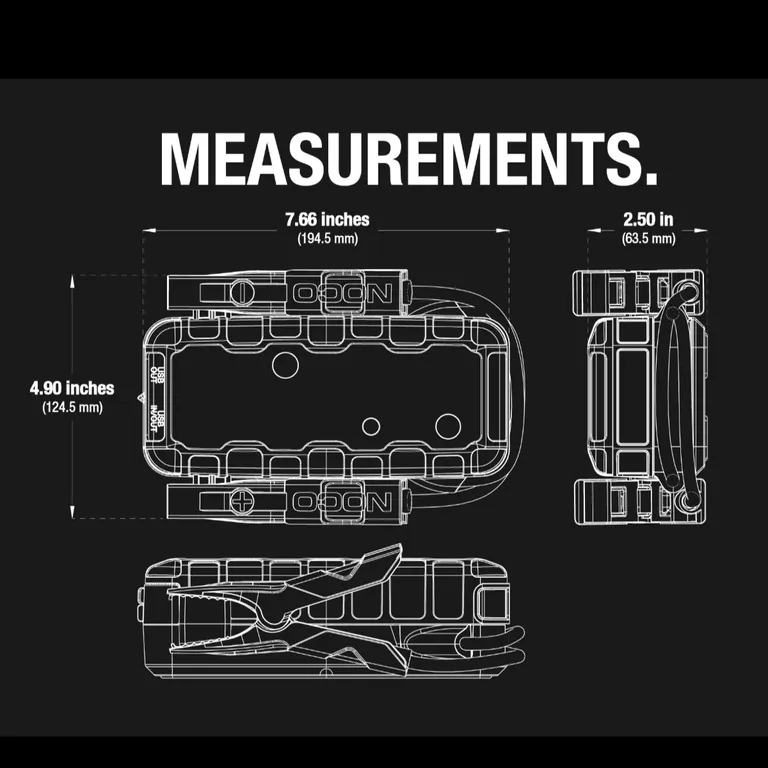 NOCO Boost X GBX55 Lithium Startbooster 12V 1750A USB-C