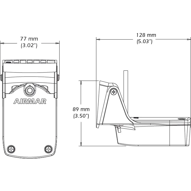Simrad hekkmontert svinger TM150M 300W