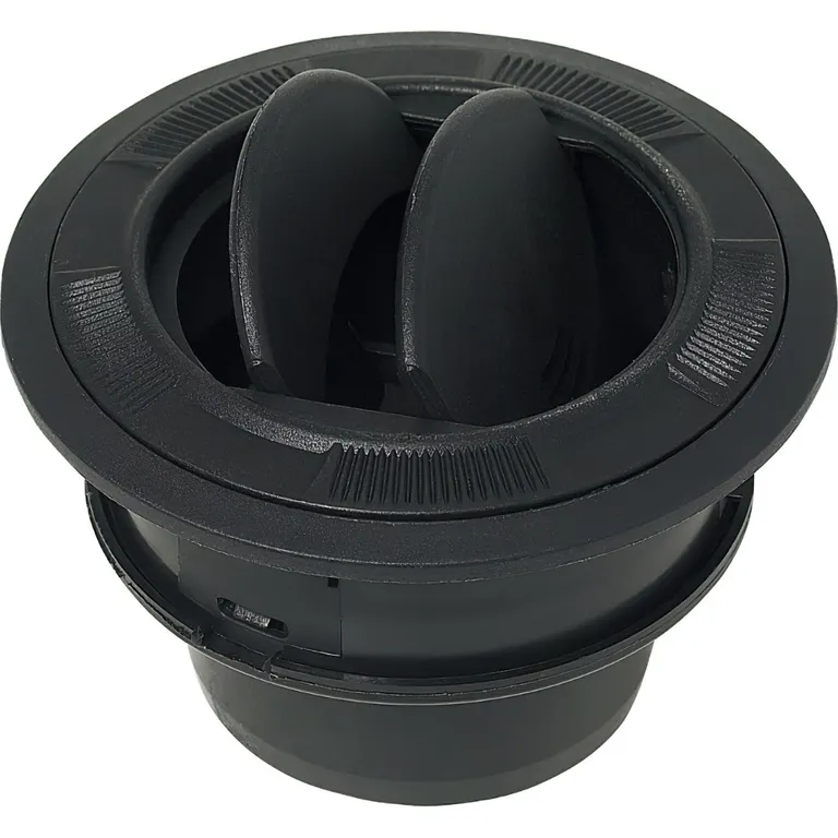 Luftutslipp 60mm stengbar